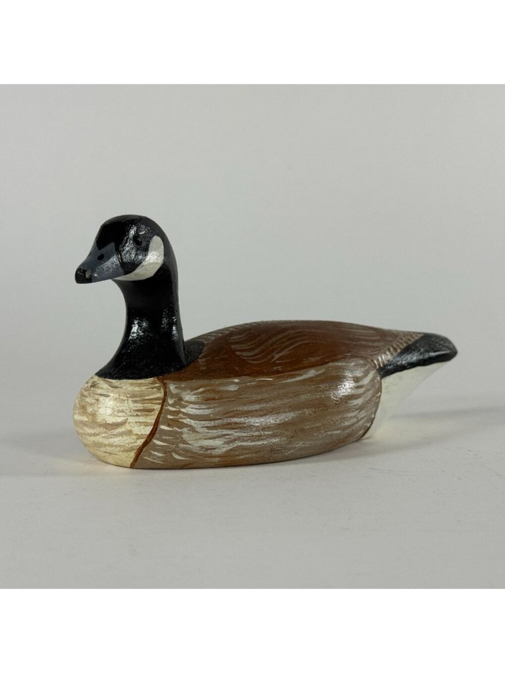 Harriet Sterner 2009 Hand Carved Signed Wooden Canada Goose Lancaster County,PA